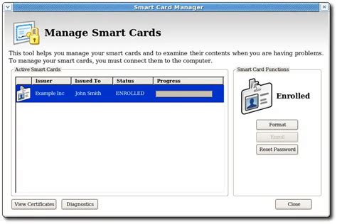 3.5. Managing Smart Cards 